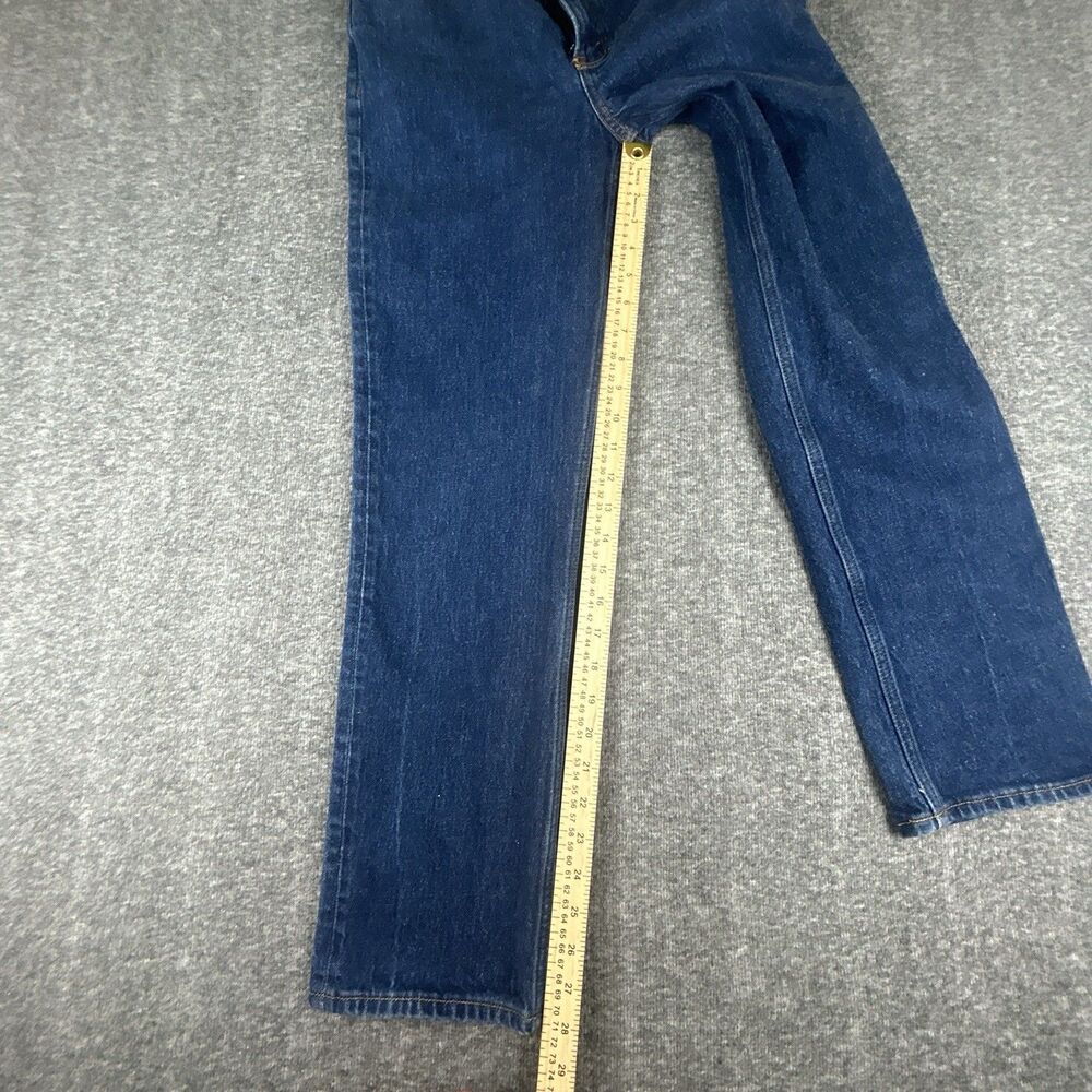 Abercrombie & Fitch Jeans Womens 28x28 Dark Blue 90s Straight Ultra High Rise - Picture 8 of 11